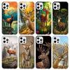 Handyhülle mit Hirschjagd-Tarnmuster für iPhone 17 Air, 11, 13 Mini, 14, 15 Plus, 16, 12 Pro Max, 16E, SE, 7, 8 – Weiche TPU-Rückseite mit Hirschjagd-Motiv