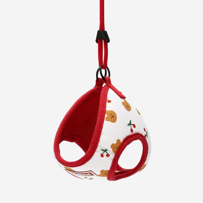 KINIKINI [Kinikini X Up Up] DOT CHERRY COVY SOFT HARNESS-IVORY (Harness)