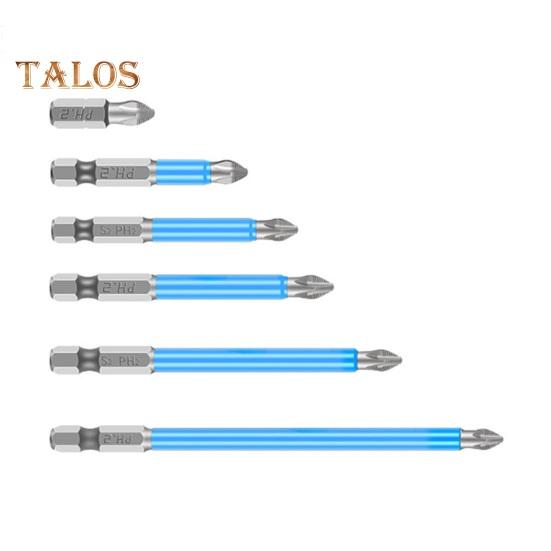 

Набор из 6 прочных магнитных противоскользящих сверл, 60HRC, универсальные электрические прецизионные сверла для отвертки 6pcs