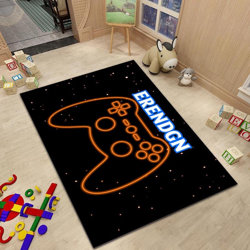 Patroon voor Gamer Controller voor Woonkamer Jongenskamer Grote Vloermat Kunstprint Huisgang Kinder Tapijt Decoratie Huis
