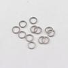 European-American Geometric Embossed Circle Necklace DIY Accessory