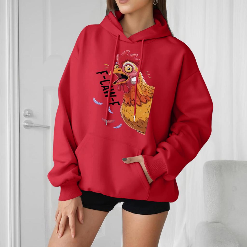 Mote for kvinner Daglige allsidige avslappede sweatshirts Langermet topp Sweatshirts