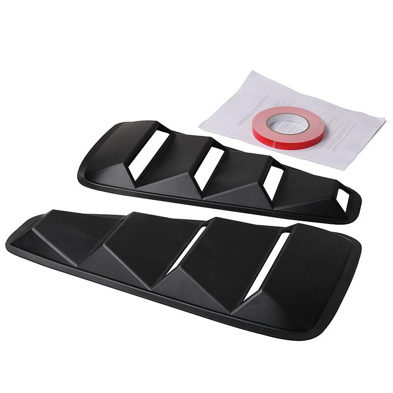 Car Modification Accessoriess Side Window Blinds Left, Right Rear Quarter Window Air Vent Louvers Fit For Ford Mustang 2005-2014