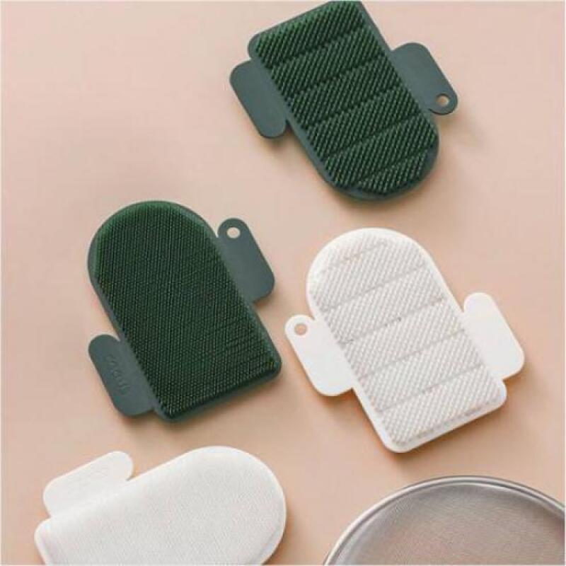 Minimal Fruit and Vegetable Washing Brush Set of 2