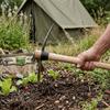 Wood Handle Pick Axe Double Sided Garden Pick Mattock Durable Pick Mattock Hoe  Outdoors Climbing