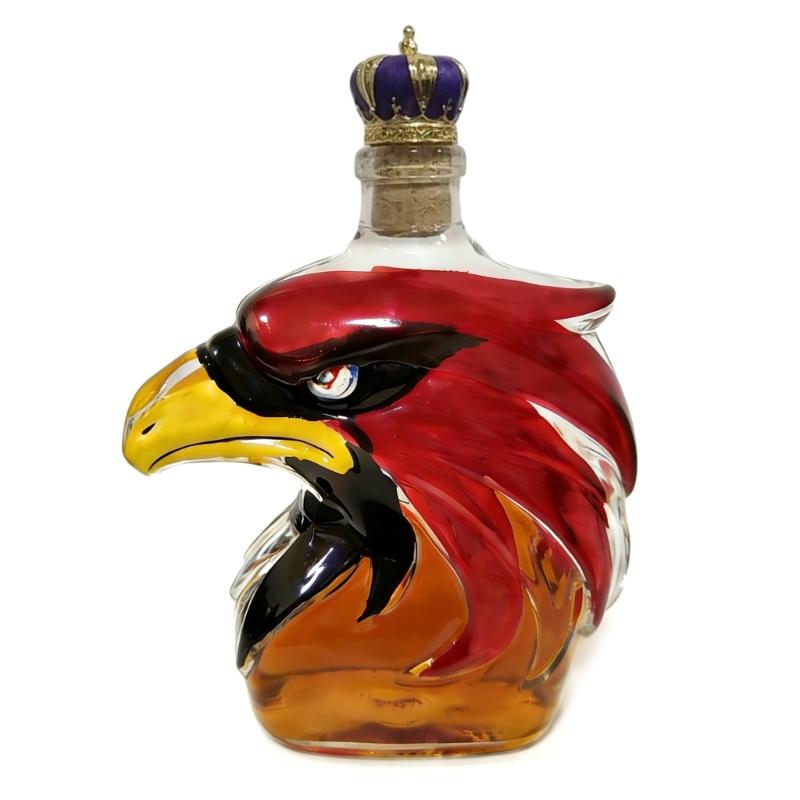 Premium Whiskeys Aerators Gift Set For Football Fan Feature Intricate Seahawk Sculpture And Durable Glass Construction