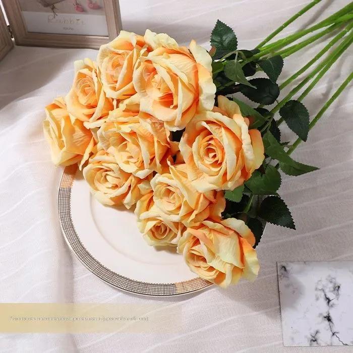 Artificial Flowers Flum 24 pcs white