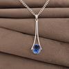 Tanzanite Gemstone 925 Sterling Silver Handmade Jewelry Women Pendant 1.79" PP-69-9