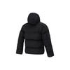 Jordan Solid Color Hooded Zip-Up Cotton Jacket Men Outerwear Black FB7312-010