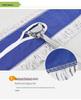 Witte Wolk Aluminium Steel Katoengaren Stofmop