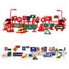 28 pçs acessórios de brinquedo do carro sinais de trânsito crianças brincar aprender jogo de brinquedo