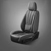 Universal Faux PU Leather Car Seat Cover Luxury Breathable Easy-Clean Black Car Seat Covers Auto Interior Accessories