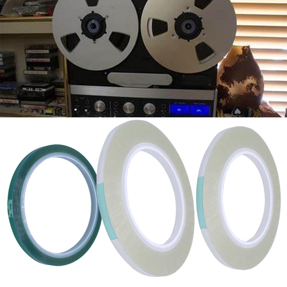 1/4 10 Inch Tape Splicing Set and Leader Tape Professional Tape Splicing Block Hold Tape Repair Kit for Recorder Open Reel Tape