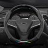 Car Steering Wheel Cover Genuine Suede Carbon Fiber For Chevrolet Cruze SparkLacetti EQUINOX Onix Tracker Trailblazer Suburban