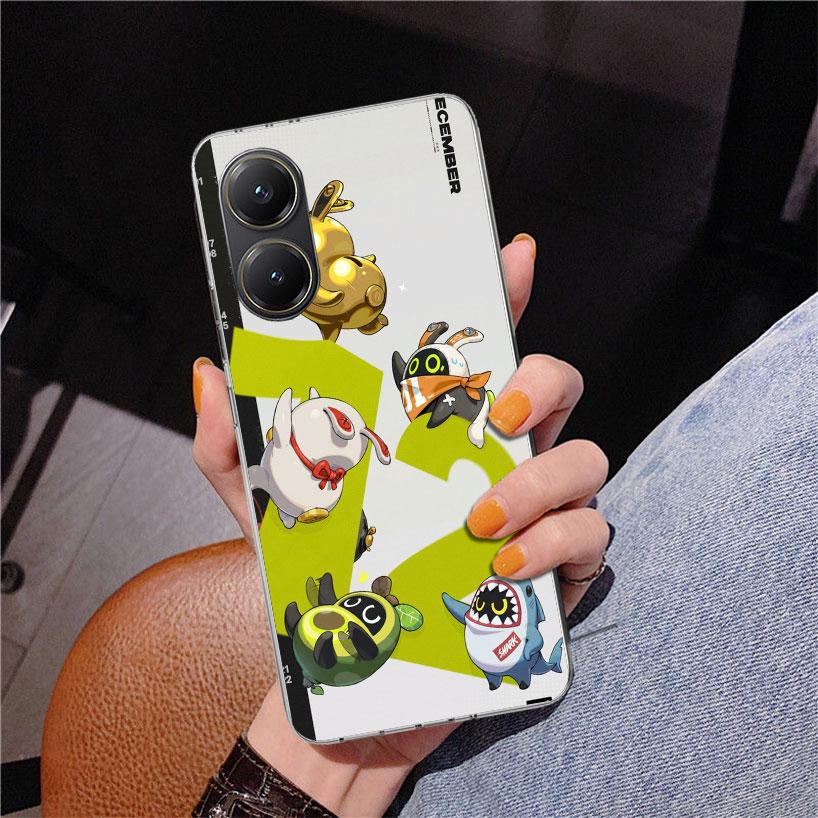 Zenless Zone Zero ZZZ Bangboo Phone Case For Xiaomi Poco X7 X6 X5 Pro F7 Ultra Redmi 15C 15 13C 13 12C 12 10 10A 10C 9 9A 9C 9T