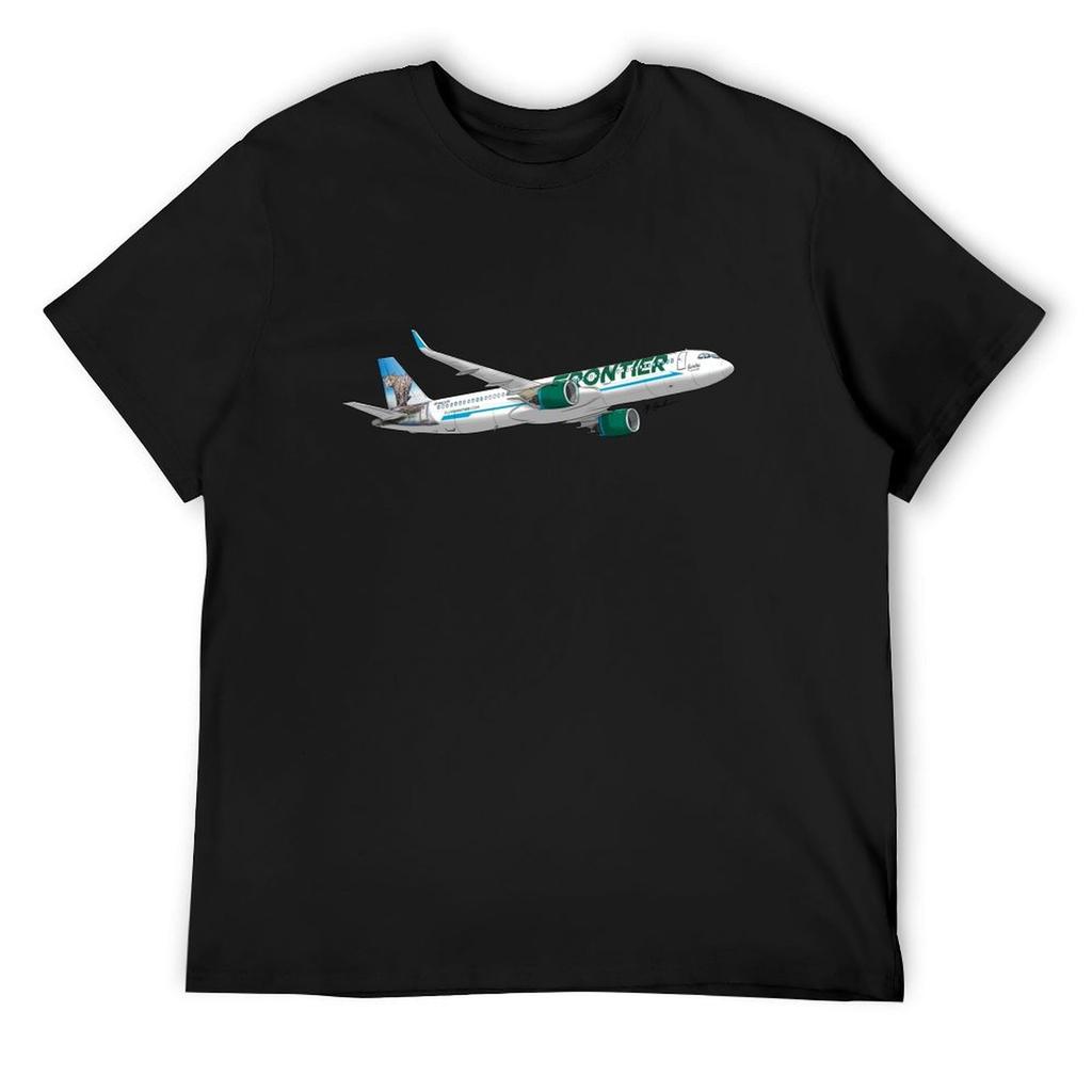 Airbus A321 Neo Frontier Airlines TShirt new edition for a boy fitted t shirts for Unisex