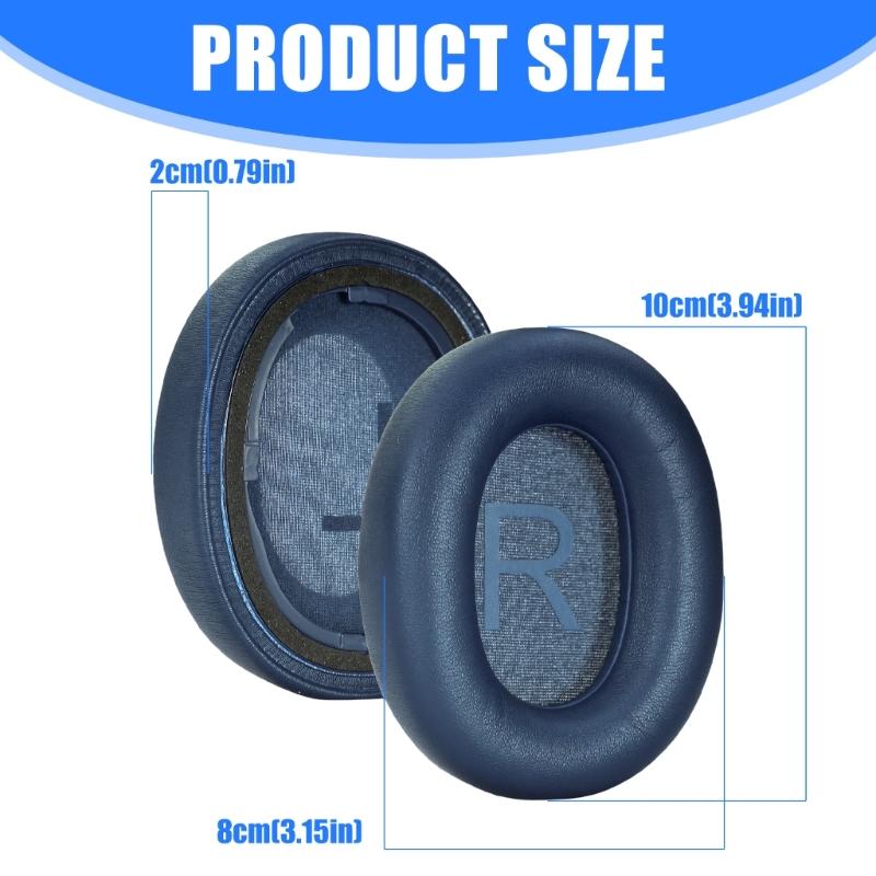 Pair Of Soft Sponge Ear Cushions For H3/H3 Lite Headphones Earmuff Earcups Improved Comfort And Noise Isolation