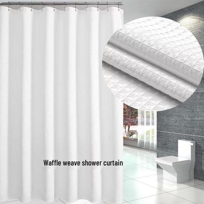 Waffelstruktur Duschvorhang