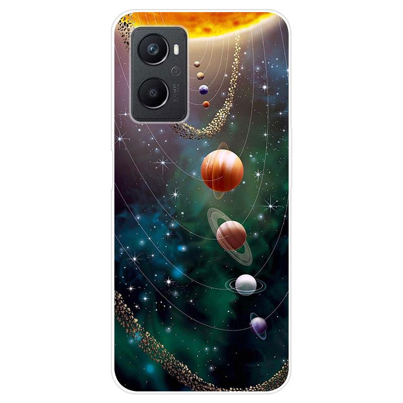 

Для OPPO A96 A 96 OPPOA96 чехол Мягкая силиконовая задняя крышка Чехол для телефона с рисунком из мультфильма Инновационный чехол For OPPO A96