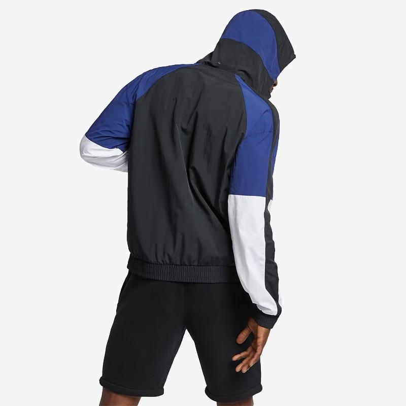 Nike Kyrie Jacket 'Black Blue' Men's AJ3458-011