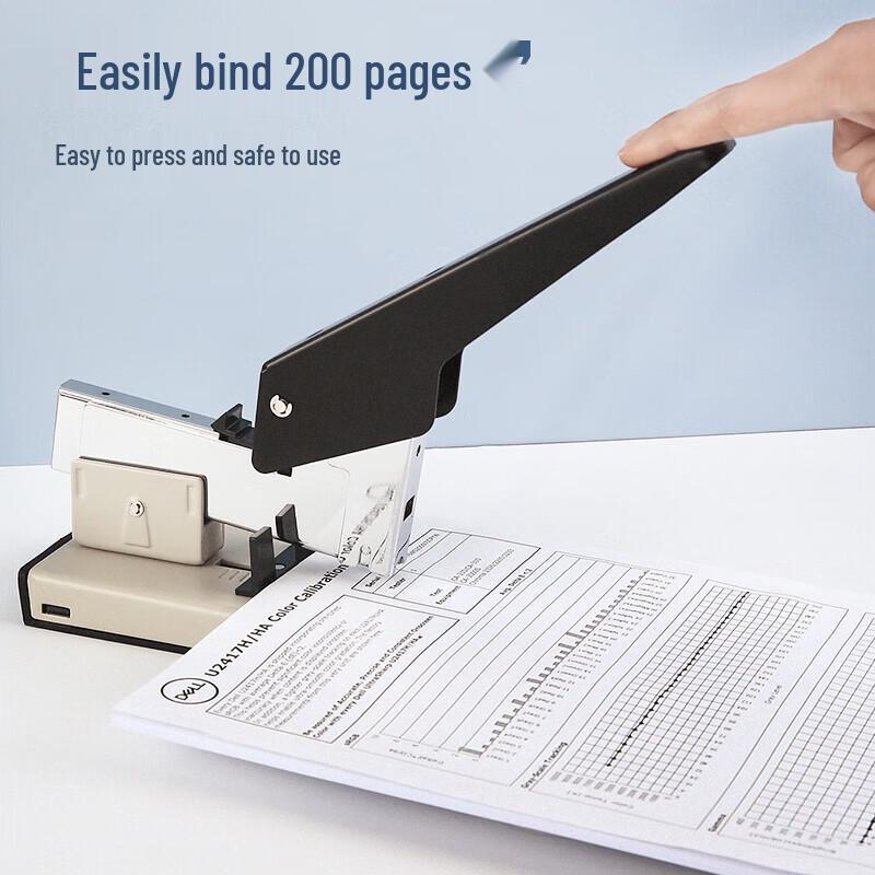 M&G Heavy-Duty Stapler 200-Sheet Capacity