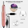 High Speed Polishing Rose Gold Electric Nail Drill Kit Home Salon