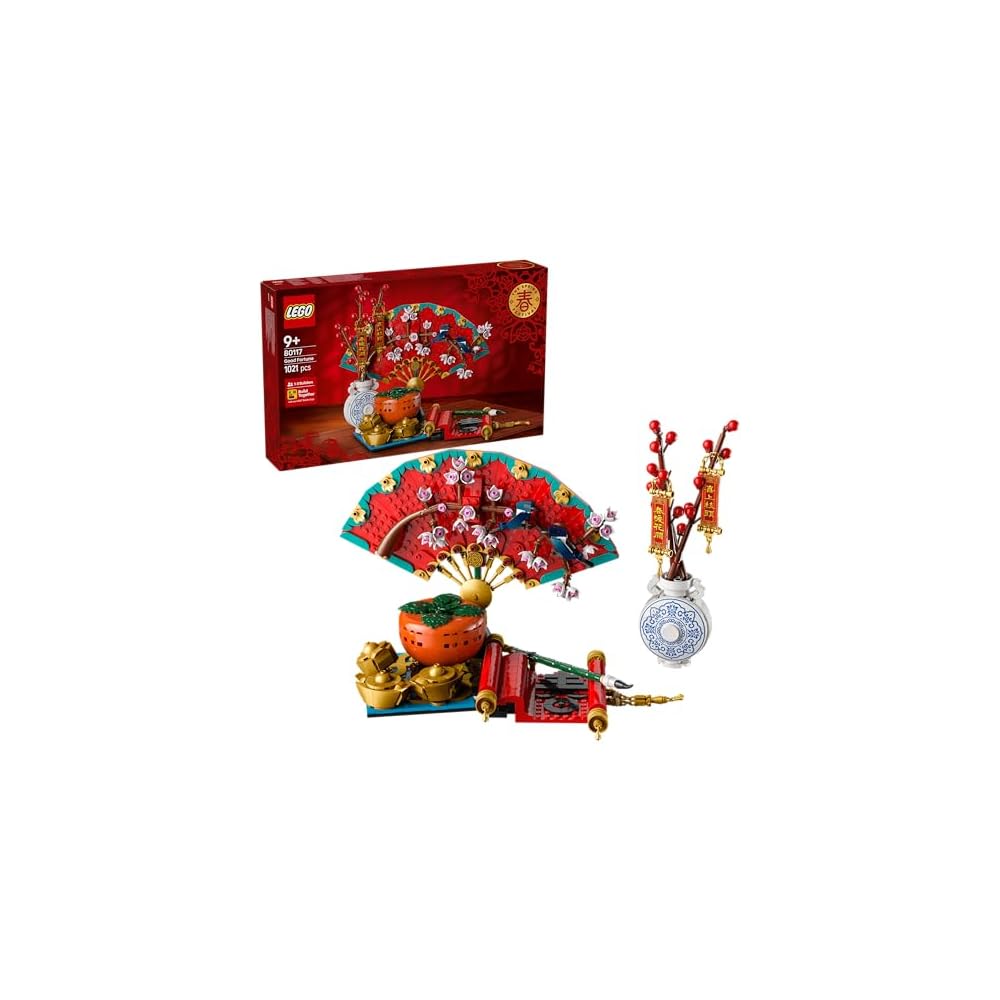 LEGO 80117 Lucky Toy Building Blocks for Kids Age 9-11, Decorative Gift for Boys and Girls