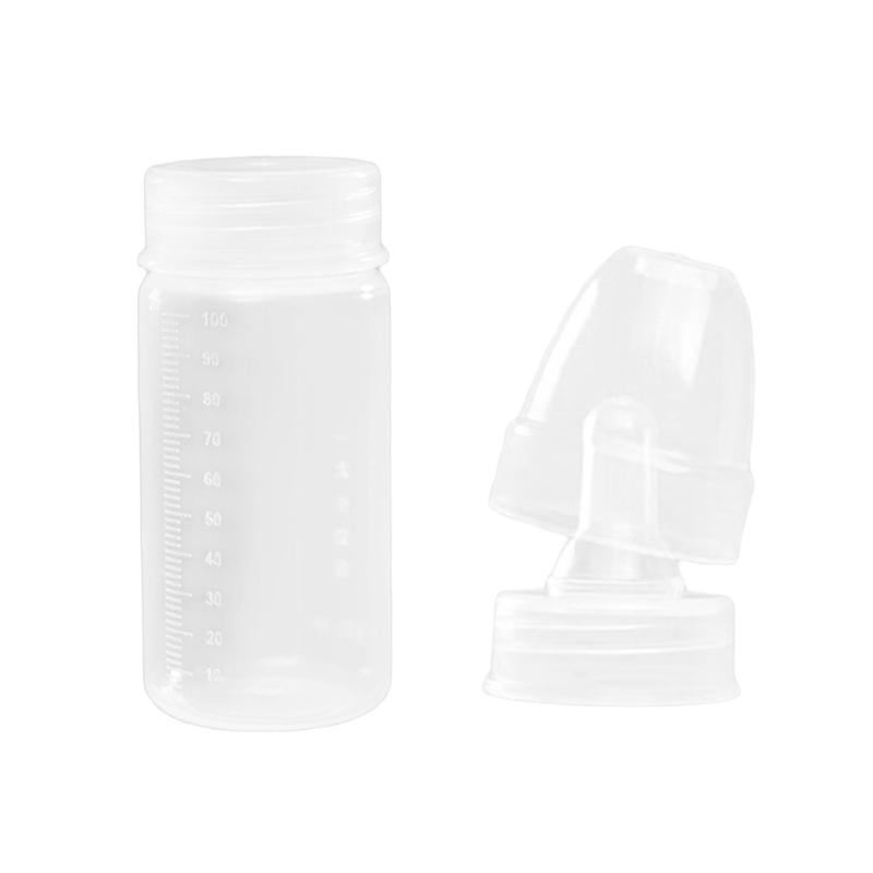 Bärbar Bröstmjölksförvaringsflaska Baby Mjölk- och Vattenflaska för Spädbarn och Växande Baby Självständighetsförpackning