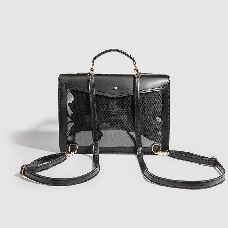 A School-style Large-capacity Girl with Soft Shoulders Carries A Pain Bag