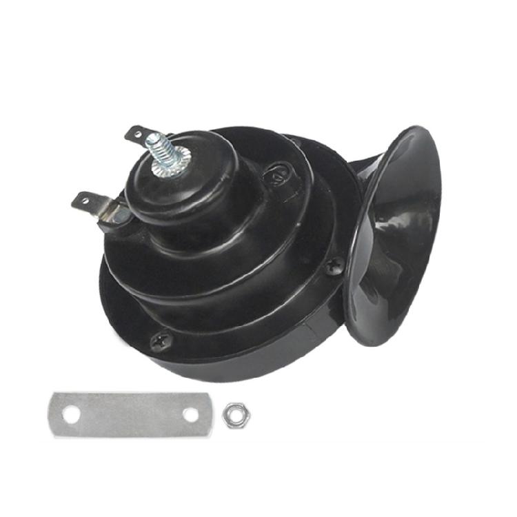 300DB Super Loud Air Horns 12V Waterproof Snail Horns Bike Electric Horn Simple Installation for Car Motorcycles & Boats