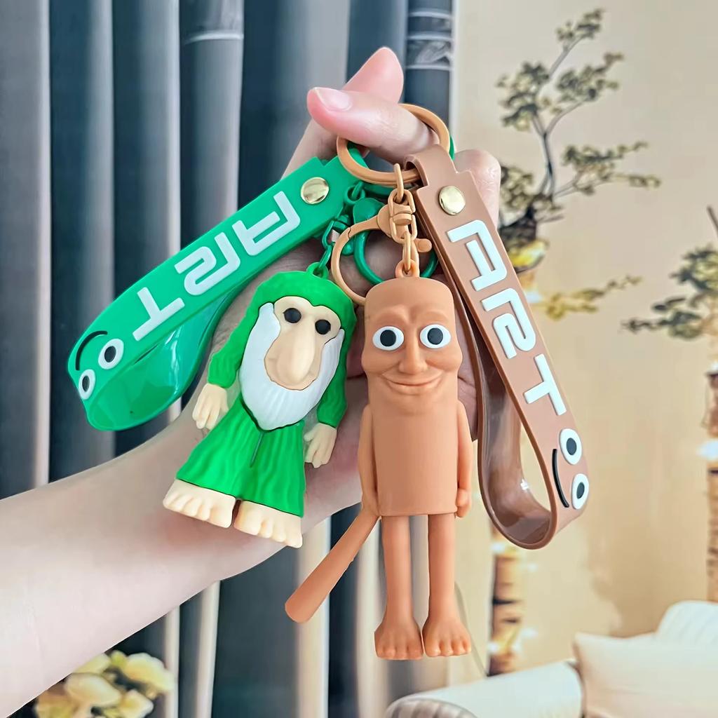 Tung Tung Tung Sahur Tralalero Tralala Ballerina Cappuccino Brain Rot Italian Brainrot Keychain Backpack Pendant Halloween For All Ages Kids Adults