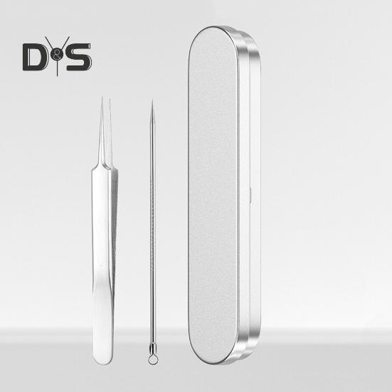 Blackhead Remover Tool Kit Professional Blackhead Extractor with Case And 5x Magnifying Glass for Pimples Blackheads Zit Removing Forehead Facial Nose