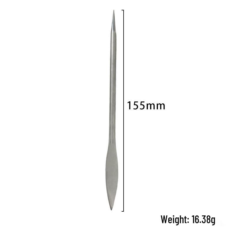 

Dual-Point Steel Tool for Polishing Gold & Silver Jewelry, Ring & Bracelet Maintenance, Cultural Relics Care, and Flower Pressing.