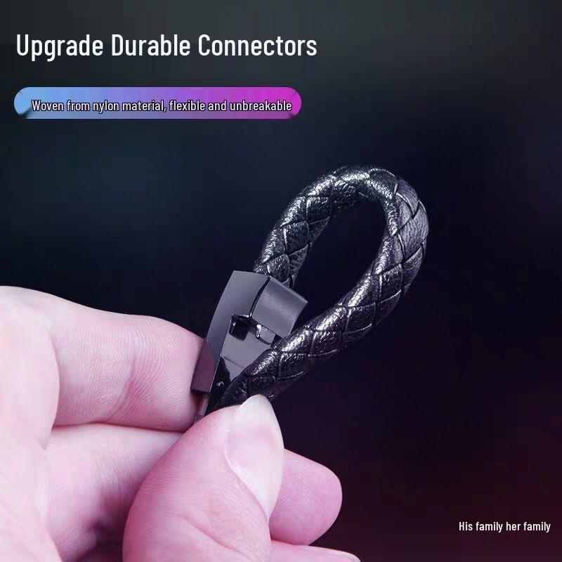 Fast Charging Bracelet-Style USB Cable for Apple, Vivo, Huawei, Android, Xiaomi Devices