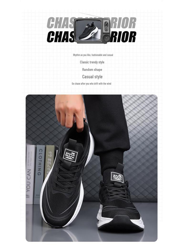 Ultraleichte Atmungsaktive Mesh-Laufschuhe für Herren - Trendiger Sommer-Stil, Ideal für breite Füße