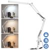 3 Lighting Modes LED Desk Lamp with Clamp Dimmable Swing Arm Desk Lamp Folding Clip on Light  Study