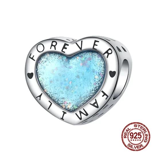 Copper Love Family Tree Cats Dogs Balloon Dangle Beads Fit Original Charms Bracelets Diy Bead Women Jewelry Making