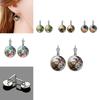 Stylish One Piece Anime Sanji Gemstone Earrings Fashion Metal Ear Jewelry