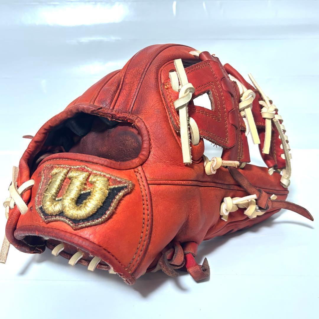 Used Price reduction negotiation Wilson hardball dual infield DO type high school baseball compatible color