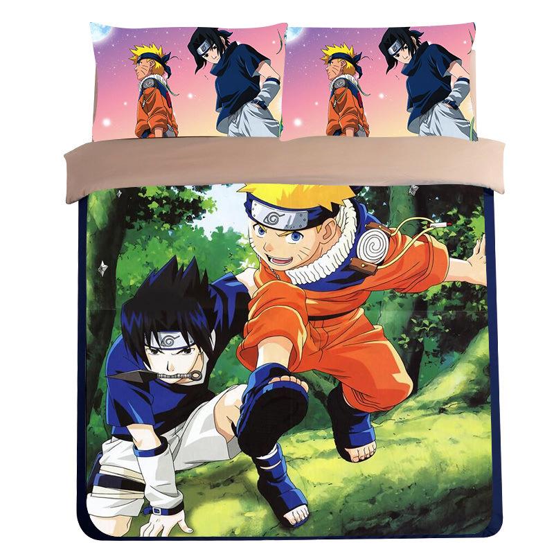 Australian Cotton Anime Cartoon Print Duvet Cover, Double Size for Dormitory Boys, 1.5m Brushed Fabric