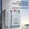 Weatherproof Doorbell Switch For Outdoor Use With Mounted Installation Dustproof Sealed Design And LED Indicator Light