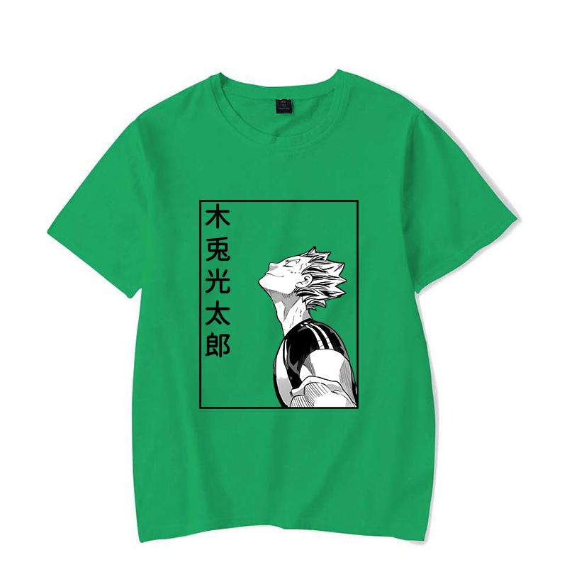 

New Anime T Shirts Funny Kotaro Bokuto Print T-shirt Women Men Summer Casual Short Sleeve Shirt Fashion Loose Tops 4XL