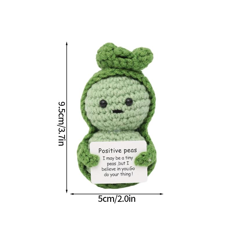 Crochet Doll Finished Crochet Animals Fruit Ornament Cartoon Hand Woven Octopus Frog Ornament Cute Room Decor Desk Decorations