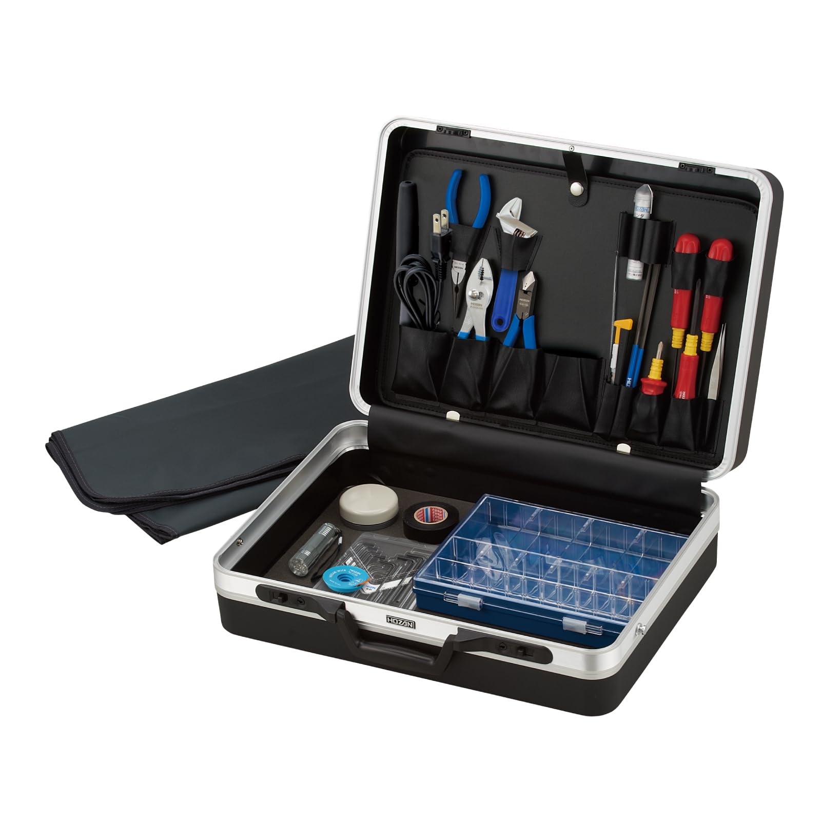 

HOZAN Tool Set for and as well as for and Disaster Preparedness S-60-B 28-Piece Factories, Schools, Labs, DIY, Automotive,