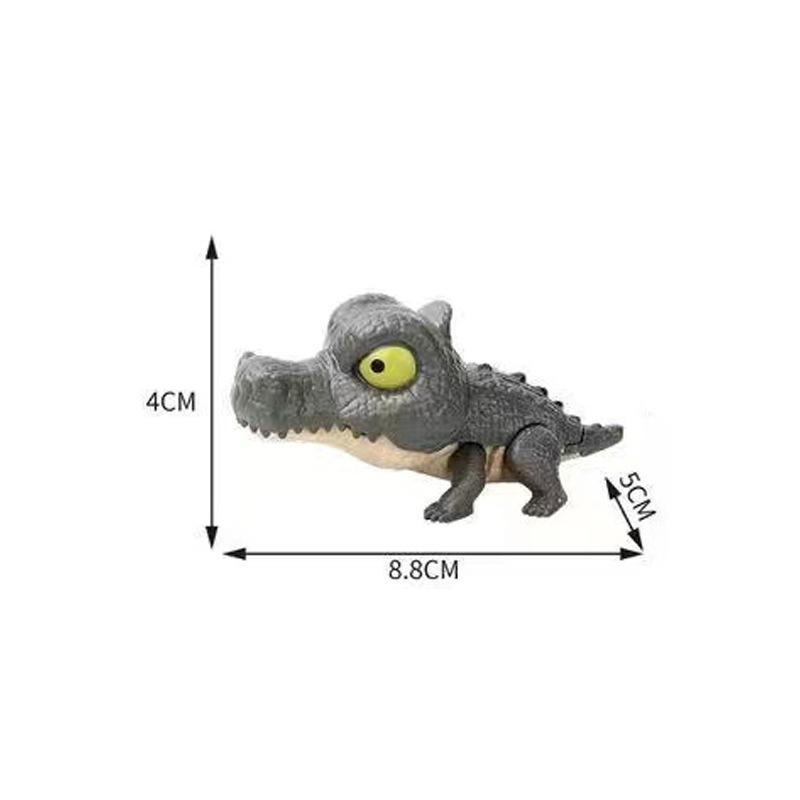 Prstový dinosaurus Montessori hračky pro děti Pohyblivé klouby Model dinosaura Jurský Hračka pro děti Senzorické Raně vzdělávací hračky Dárek