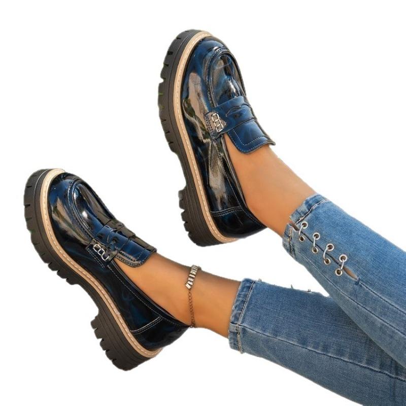 New single shoes large size leopard print fashion single shoes temperament ebay suede women's shoes