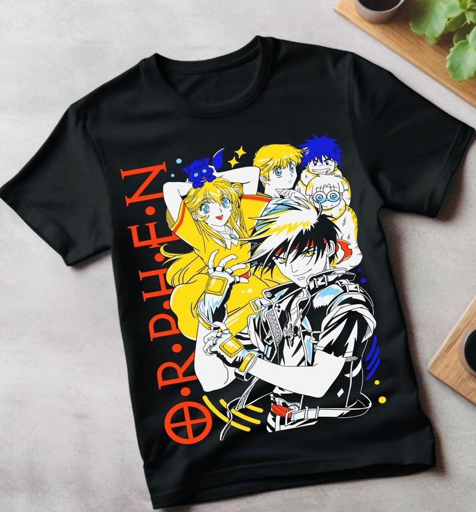 

Orphen T-shirt Majic Markon Hen Japan manga 80s 90s vintage Gift Shirt All Size 4XL