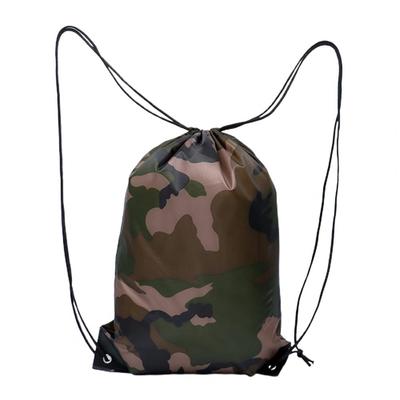 Ultra-light Camouflage Backpack Drawstring Pocket Gym Bag Travel Sport Outdoor Bag Lightweight Oxford For Sports Hiking Outdoor