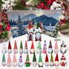 Count Down Calendar 2025 Gnome Countdown To Christmas 24-Day Gnome Plush Toy Ornament For Home Travel Party School Adults Men