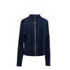 Nude Feel Women's Slim Fit Long Sleeve Yoga Jacket: Stand Collar, High-End Autumn/Winter Fitness Apparel